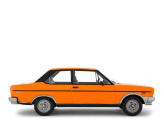 Fiat 131 Racing 2000 TC 1978 Arancione Laudoracing 1:18 Resinemodell (Türen, Motorhaube... nicht zu öffnen!)